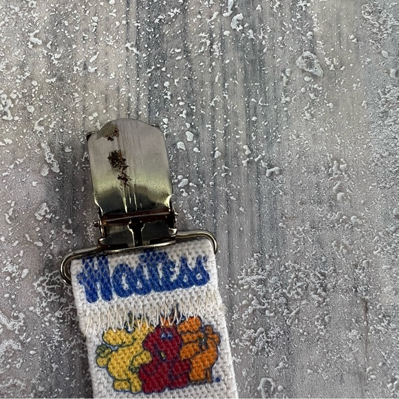 Hostess Potato Chips Munchies Mascot Suspenders Vintage Fashion Accessory Retro - Picture 6 of 7